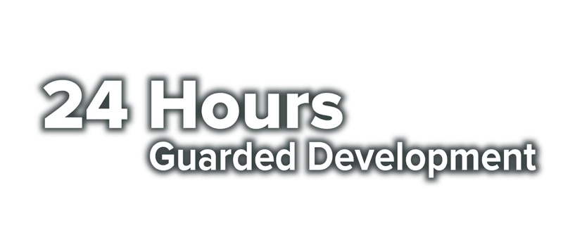 24 hours guarded